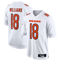 C.Bears #18 Caleb Williams Player White Fashion Jersey Game Football Jerseys