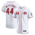 C.Reds #44 Elly De La Cruz Player White Home Elite Baseball Jerseys