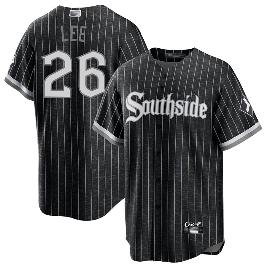 C.White Sox #26 Korey Lee Player Black City Connect Replica Baseball Jerseys