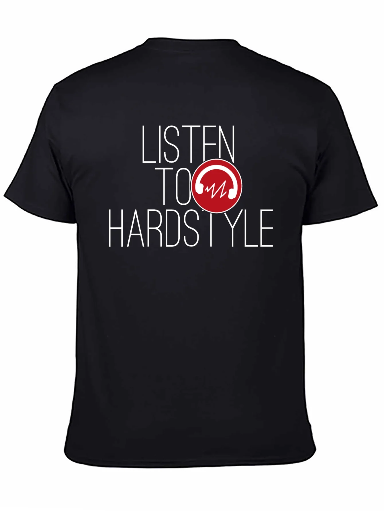 Listen To Hardstyle Black T-Shirt