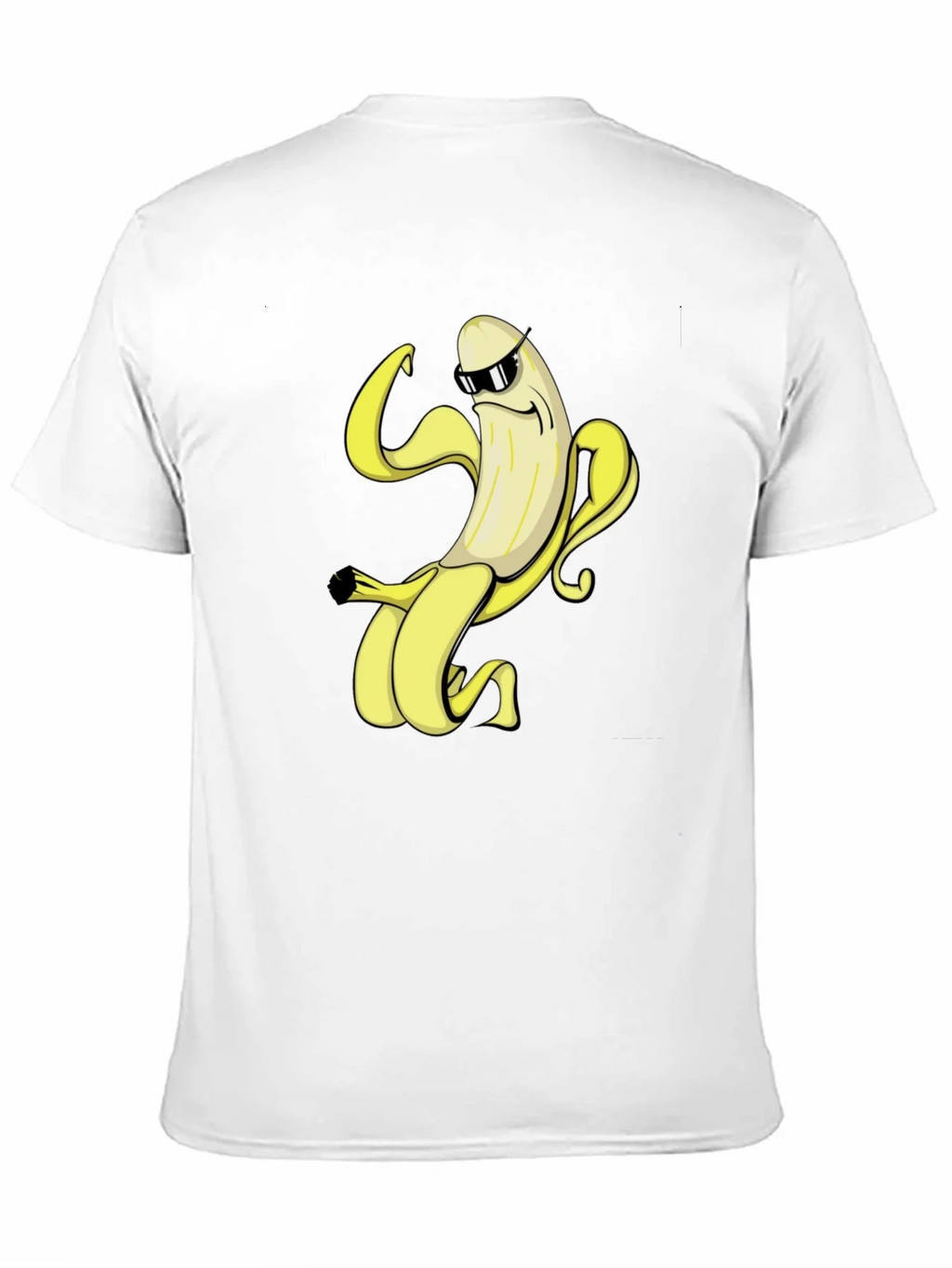 Cool Banana Graphic Tee - Black Cotton T-Shirt