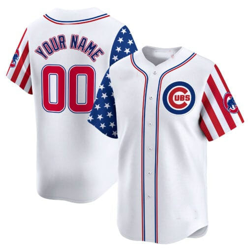 Custom C.Cubs Independence Day Vapor Premier Limited��C All Stitched Baseball Jerseys