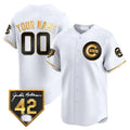 Custom C.Cubs Jackie Robinson Patch Vapor Premier Limited V2��C Stitched Baseball Jerseys