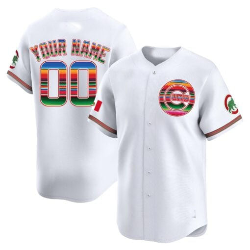 Custom C.Cubs Mexico Vapor Premier Limited��C All Stitched Baseball Jerseys
