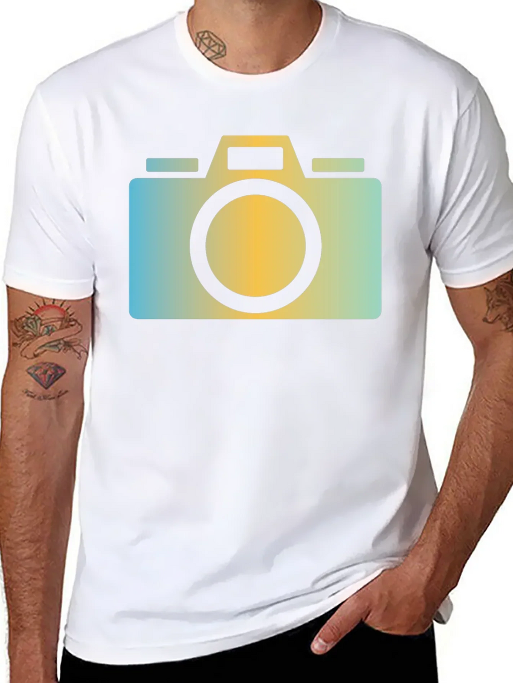 Camera Graphic T-Shirt