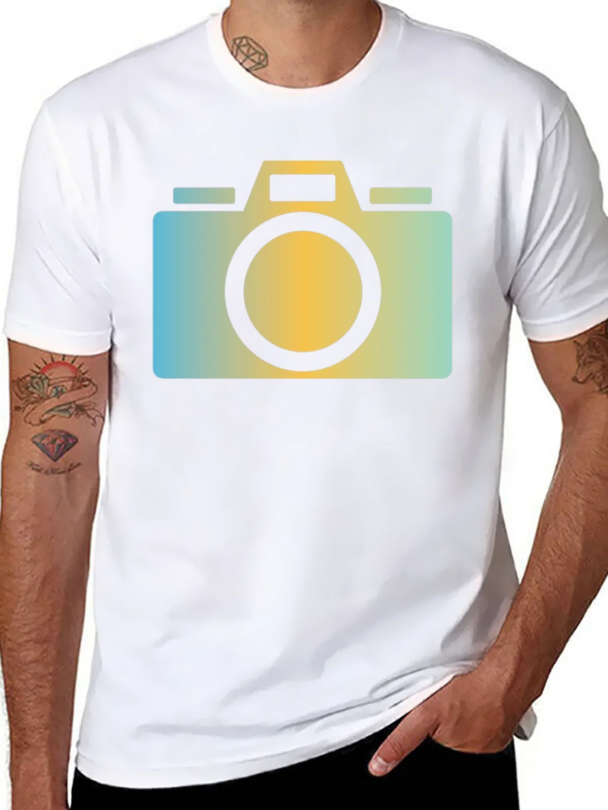 Camera Graphic T-Shirt