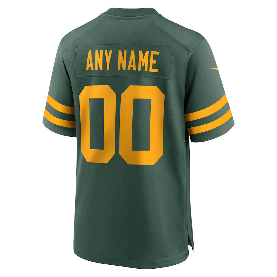Custom GB.Packers Green Stitched Vapor Limited Jersey -Stitched American Football Jerseys