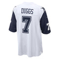 D.Cowboys #7 Trevon Diggs Player Whtie Alternate Game Football Jerseys