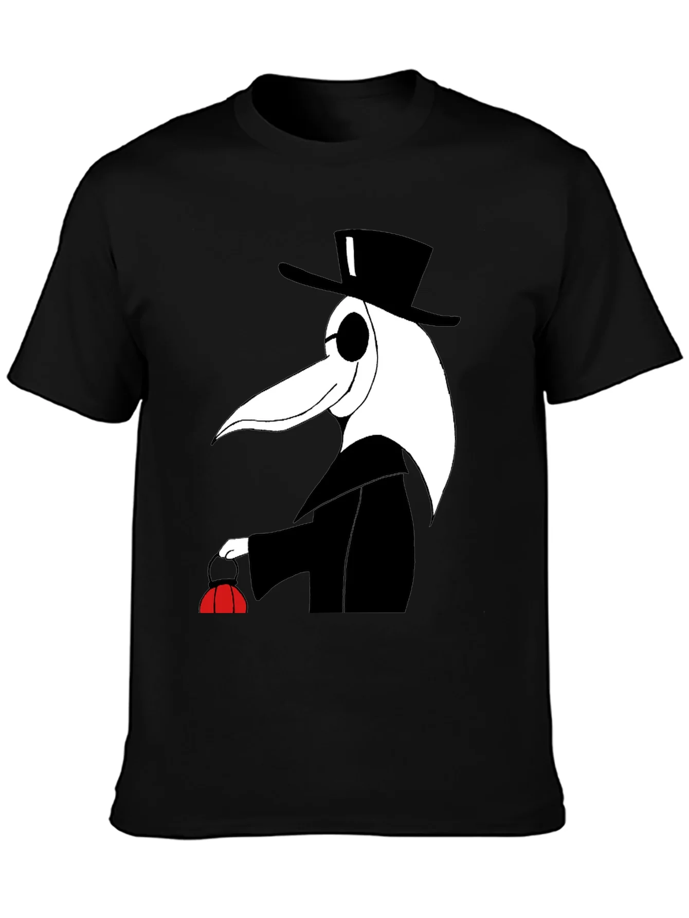 Plague Doctor Graphic Tee - Unique Medieval Style Shirt