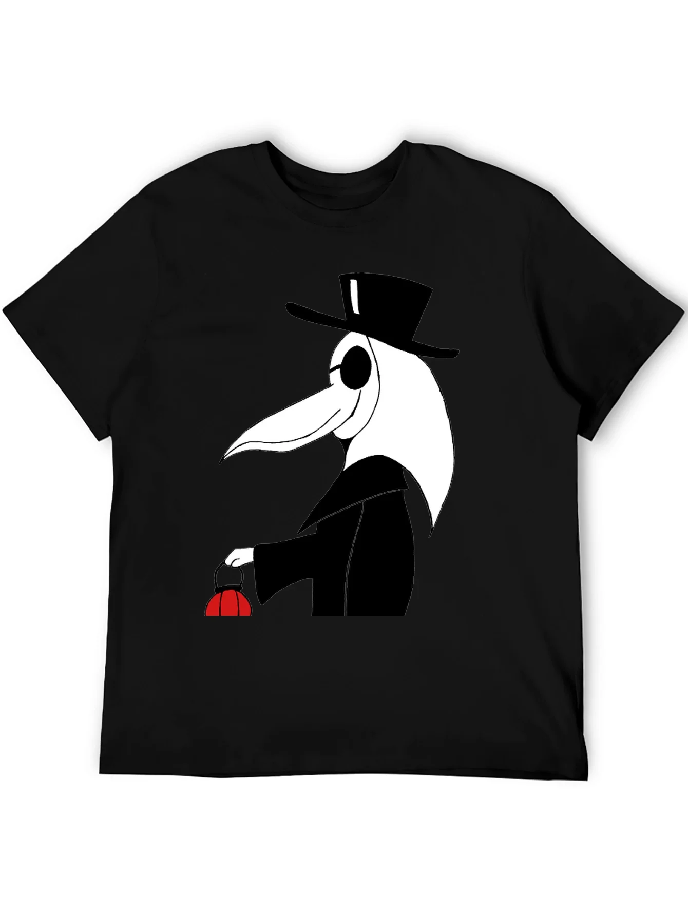 Plague Doctor Graphic Tee - Unique Medieval Style Shirt
