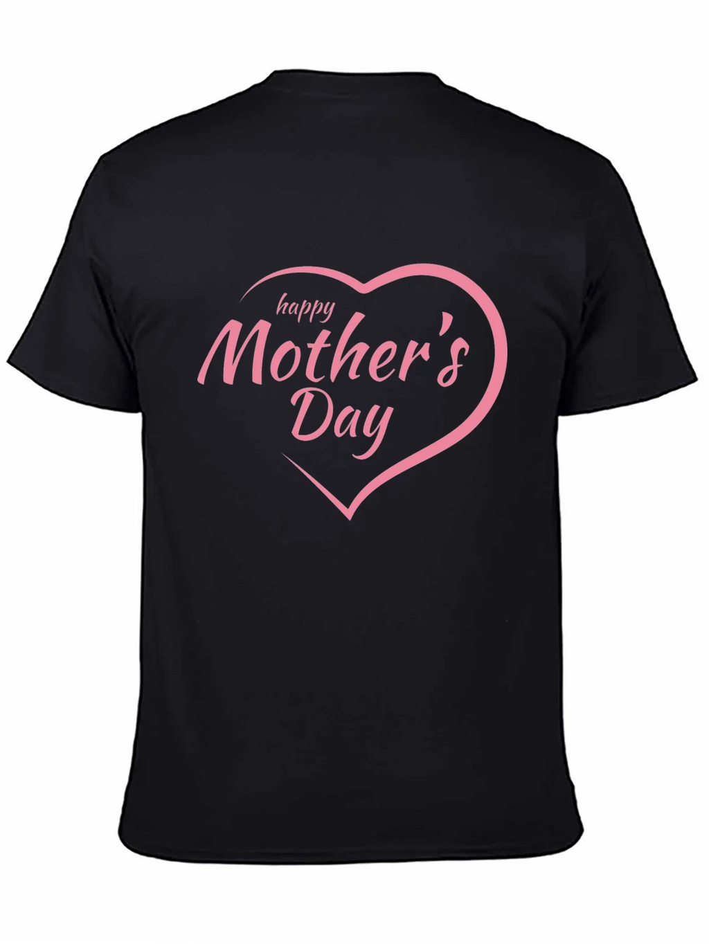 Happy Mothers Day Pink Heart T-Shirt