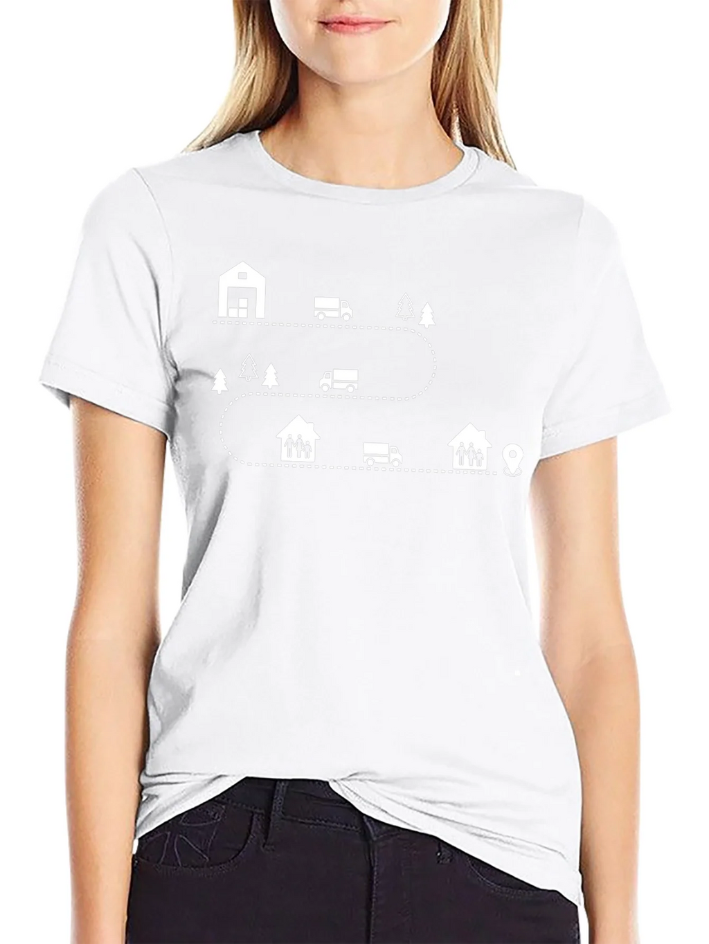 Moving Route Graphic Tee