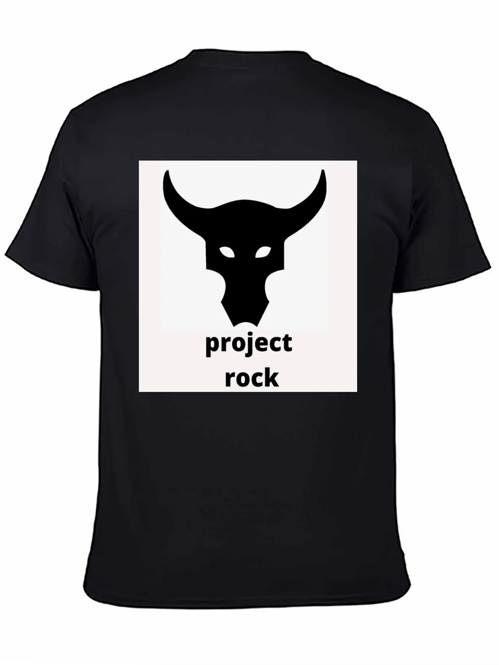 Project Rock Bull T-Shirt Black