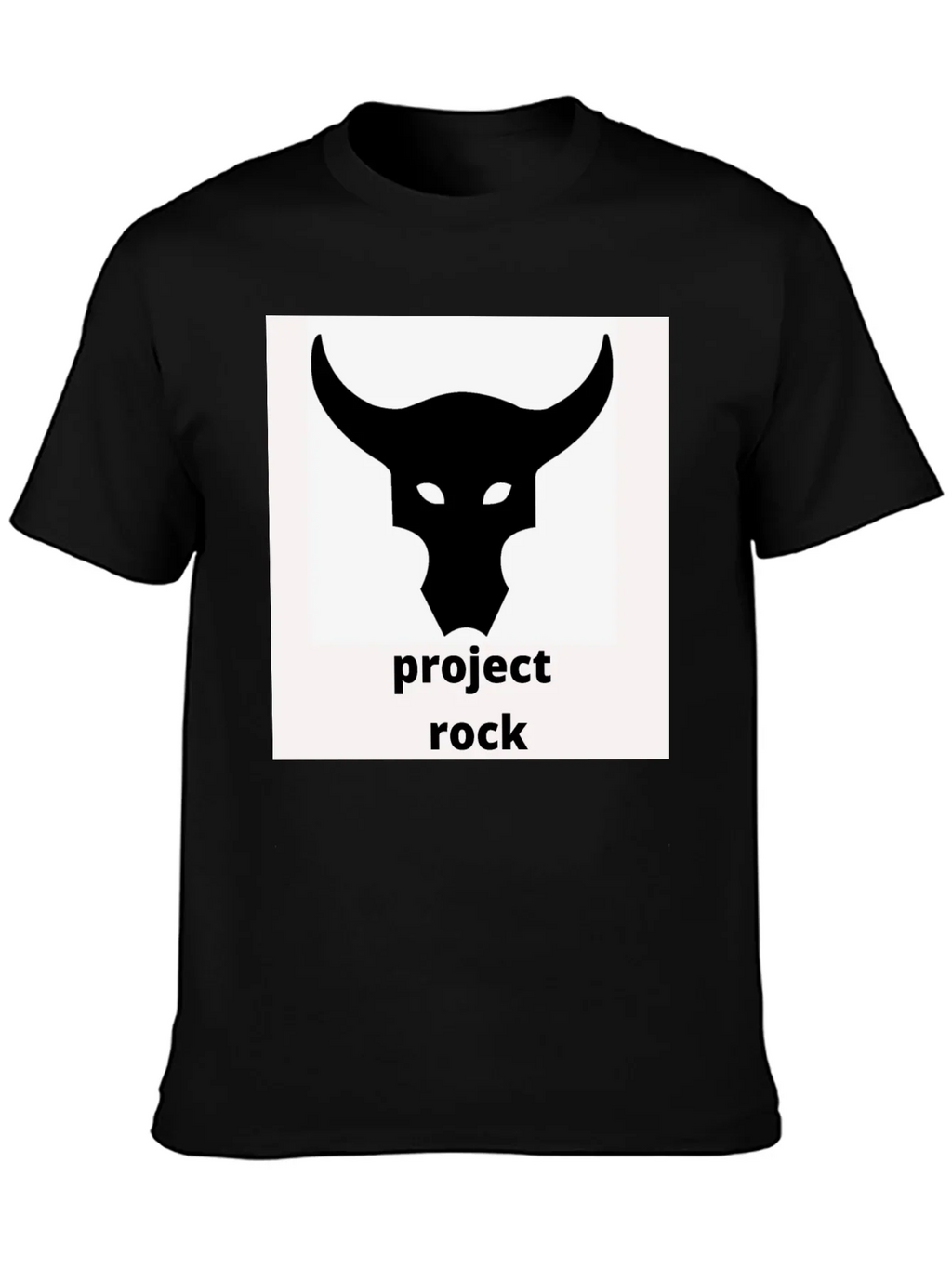 Project Rock Bull T-Shirt Black