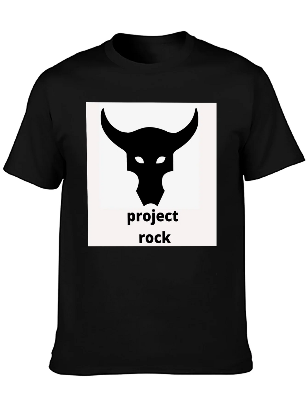 Project Rock Bull T-Shirt Black