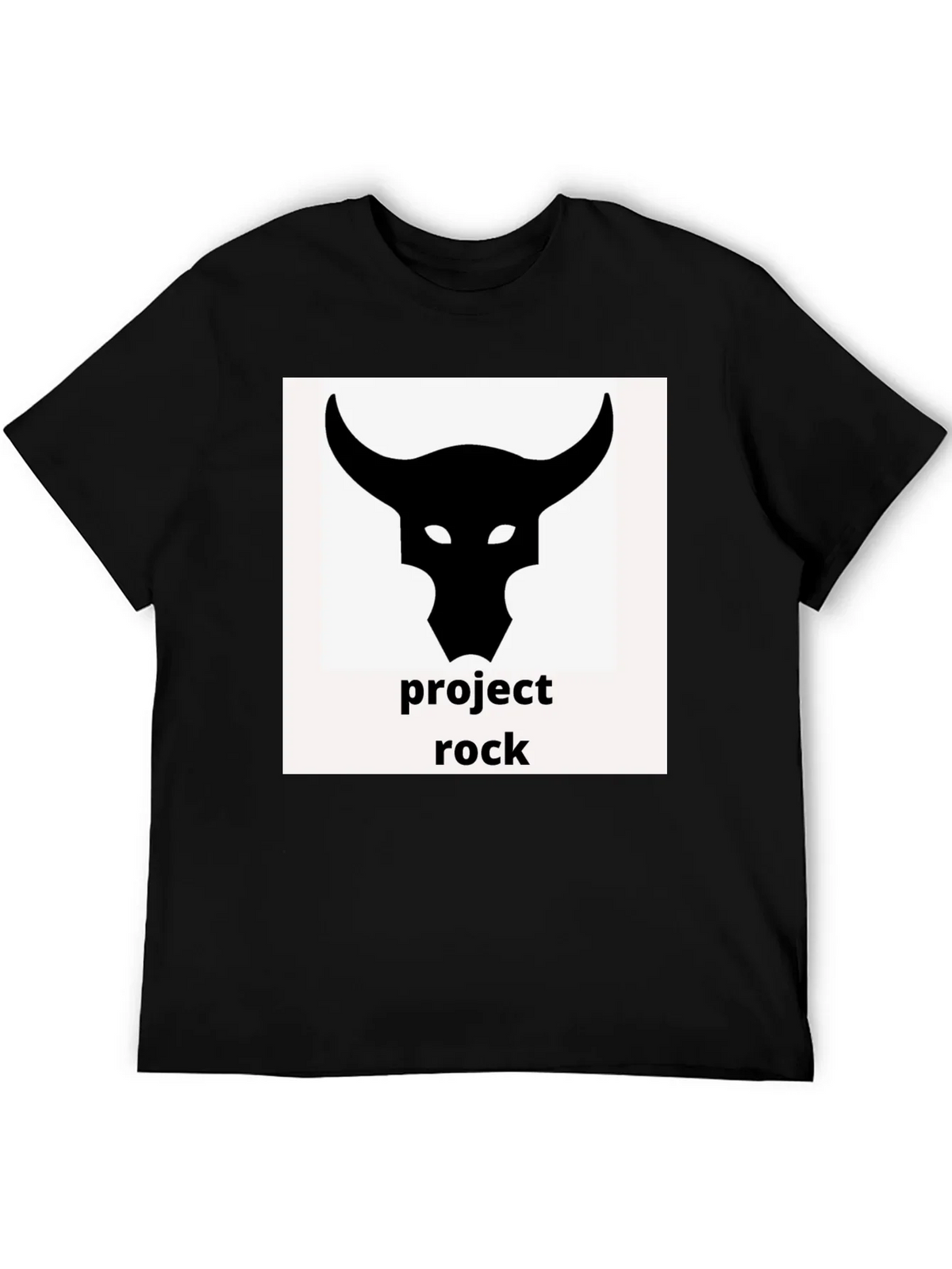 Project Rock Bull T-Shirt Black