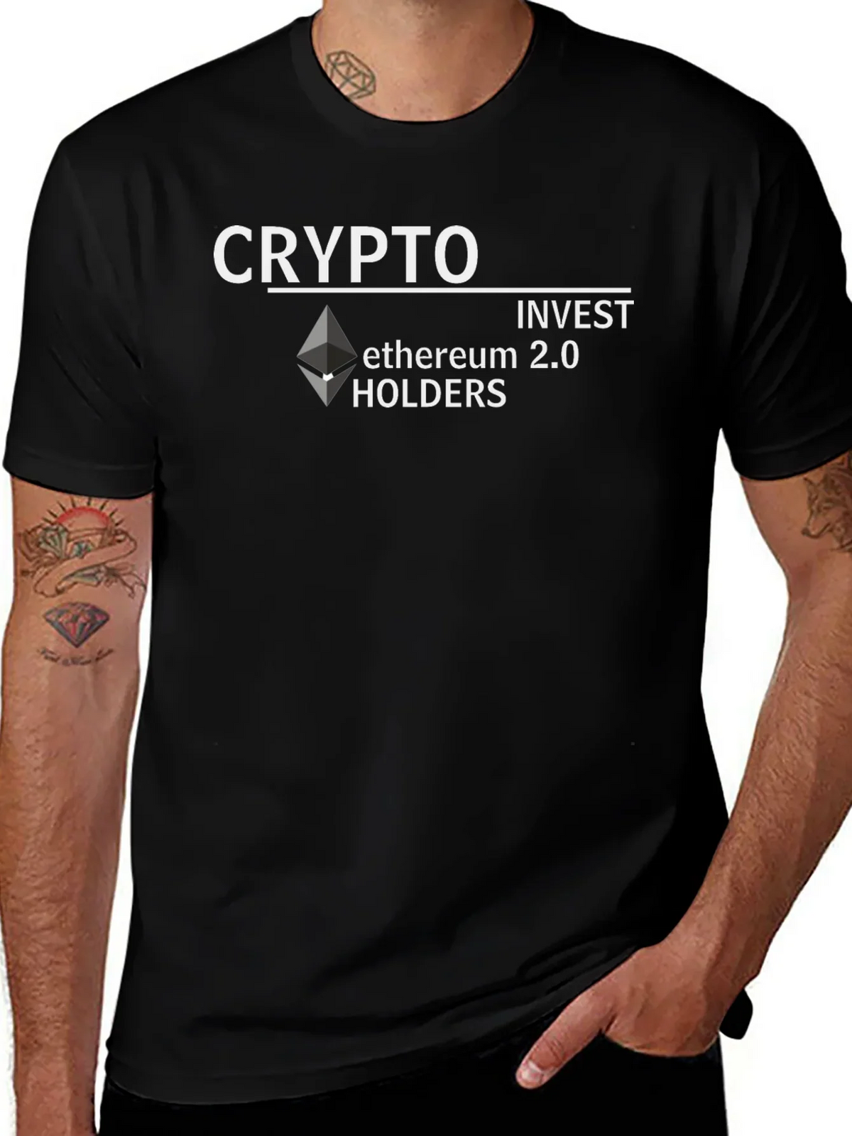 Crypto Ethereum 2.0 Holders Graphic T-Shirt
