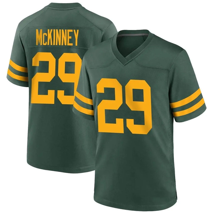 GB.Packers #29 Xavier McKinney Player Limited Green Alternate Vapor Football Jerseys
