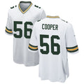 GB.Packers #56 Edgerrin Cooper Player White Home Game Football Jerseys