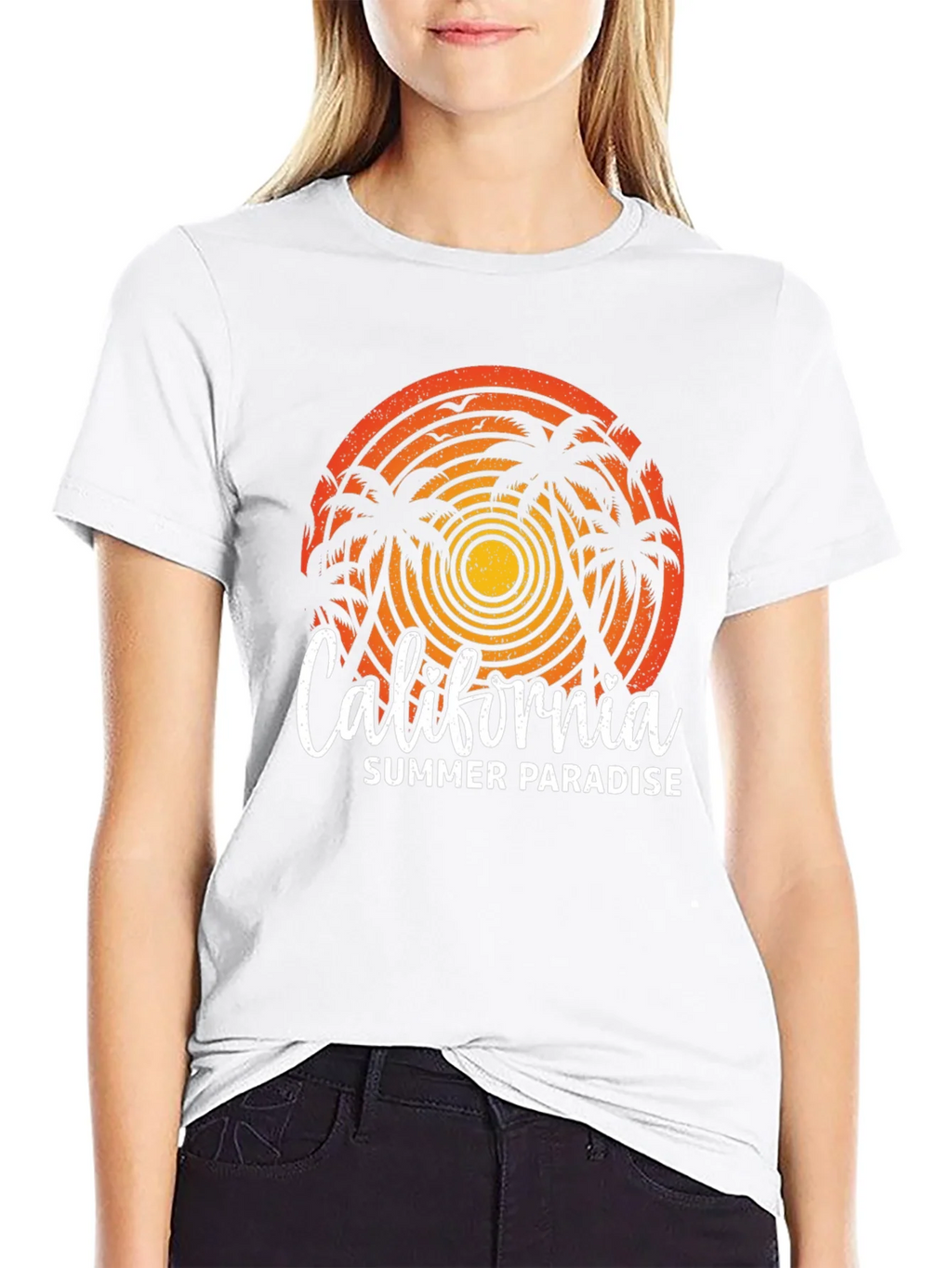 California Summer Paradise Graphic Tee