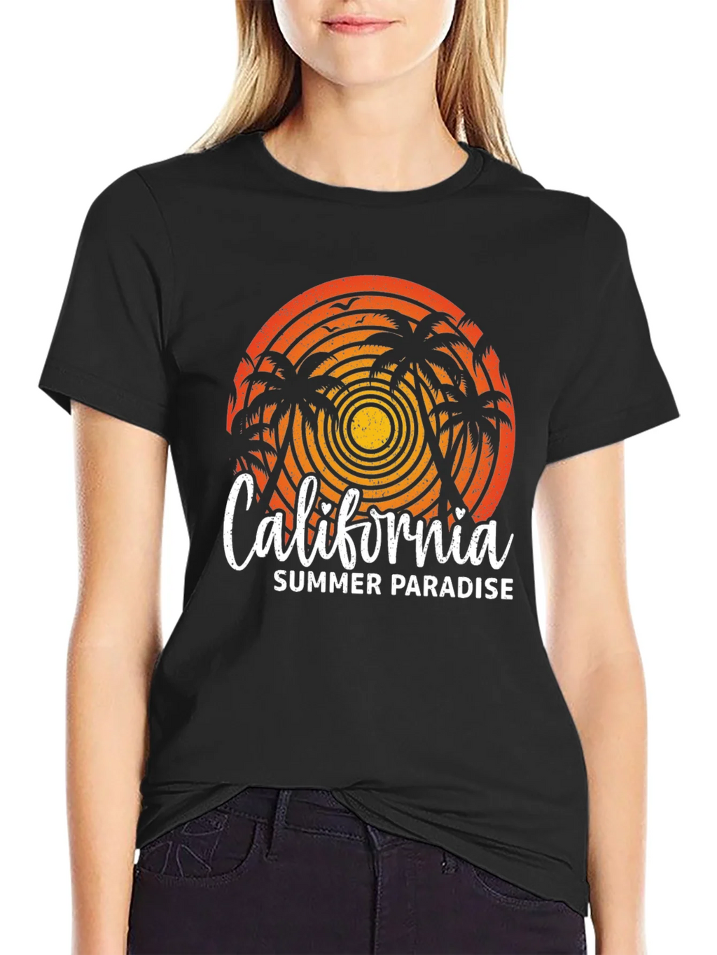 California Summer Paradise Graphic Tee