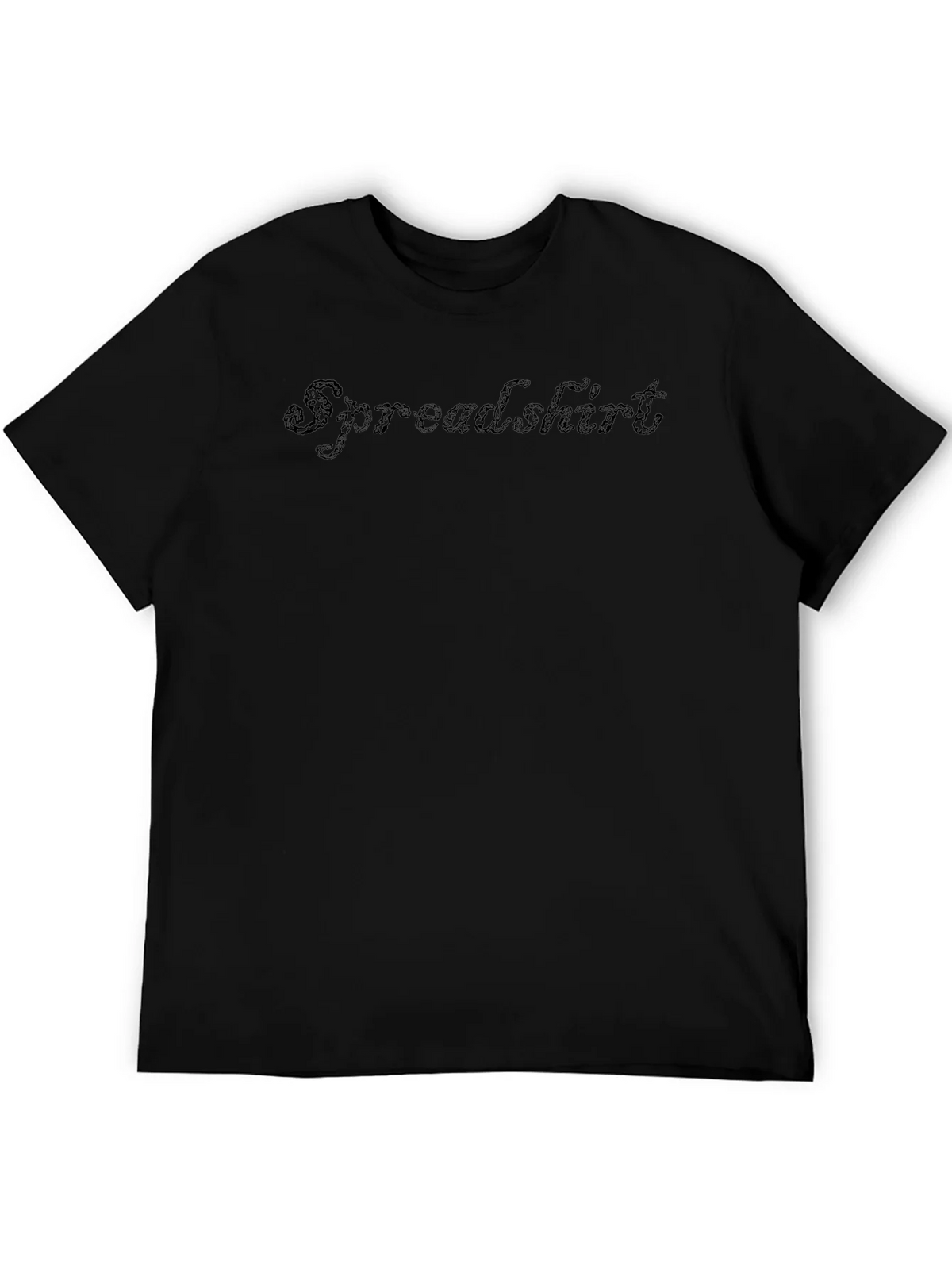 Spreadsheet Graphic Tee - Soft Black T-Shirt