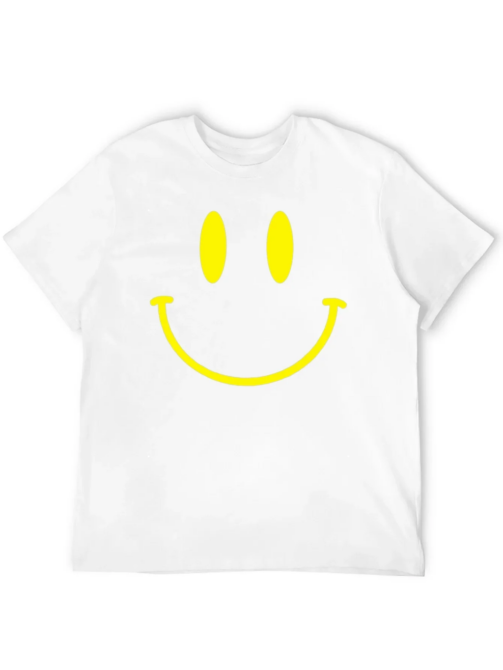 Smiley Face Graphic T-Shirt - Classic Happy Design