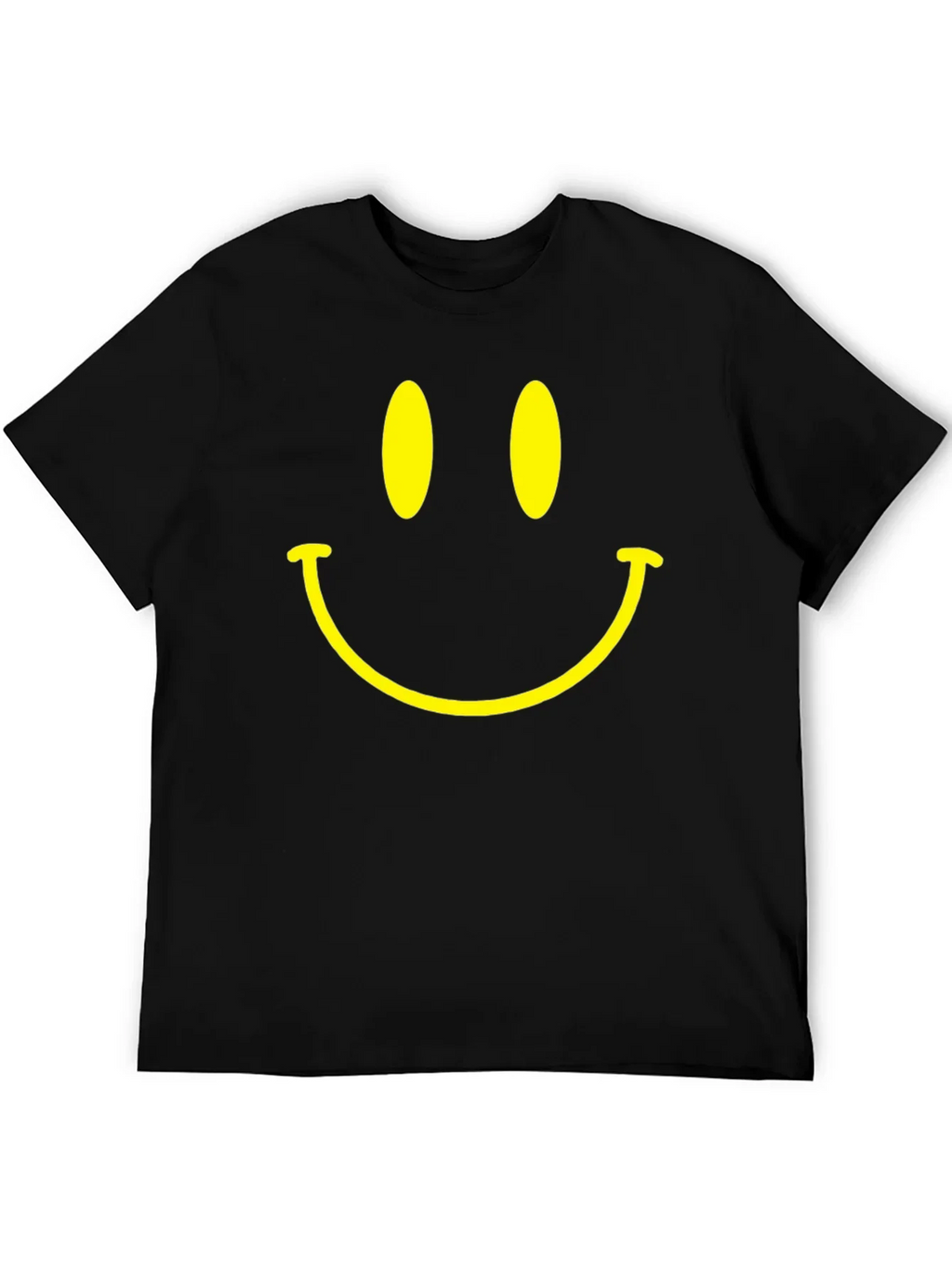 Smiley Face Graphic T-Shirt - Classic Happy Design
