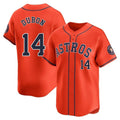 H.Astros #14 Mauricio Dubon Player Orange Alternate Home Baseball Jerseys