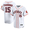 H.Astros #15 Isaac Paredes Player White Home Limited Baseball Jerseys
