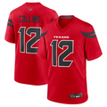 H.Texans #12 Nico Collins Player Red Game Football Jerseys