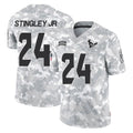 H.Texans #24 Derek Stingley Jr. Player Arctic Camo Salute to Service Limited Football Jerseys