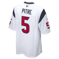 H.Texans #5 Jalen Pitre Player Whtie Game Football Jerseys
