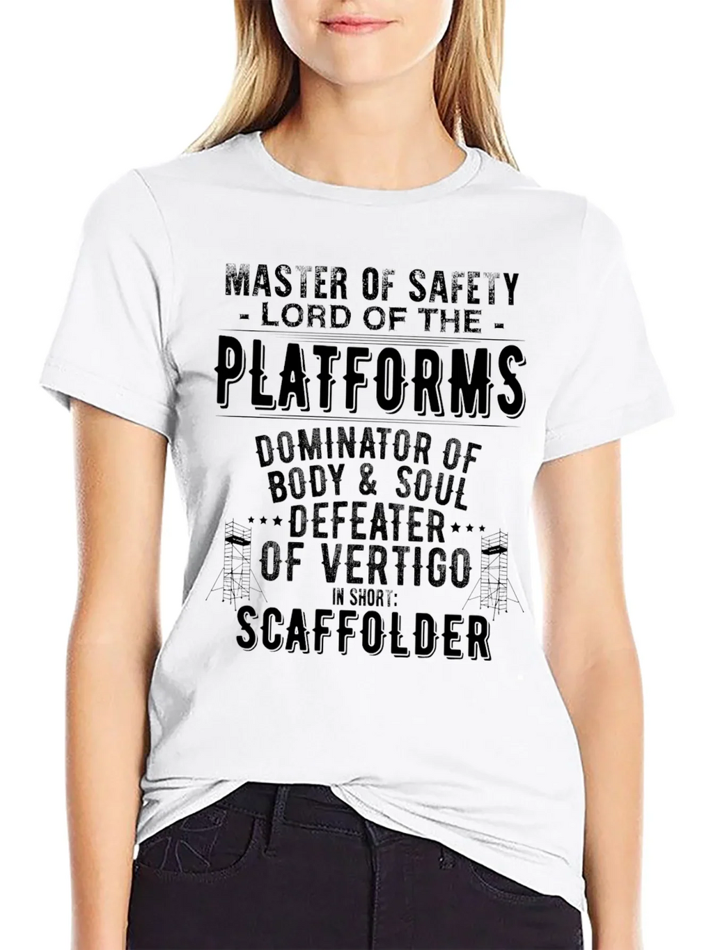 Master of Safety Scaffolder T-Shirt