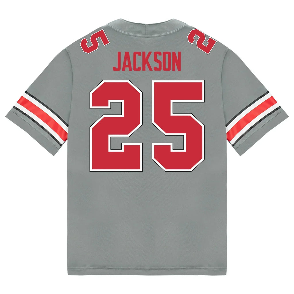 Bo Jackson Ohio State Buckeyes Jersey – Grey