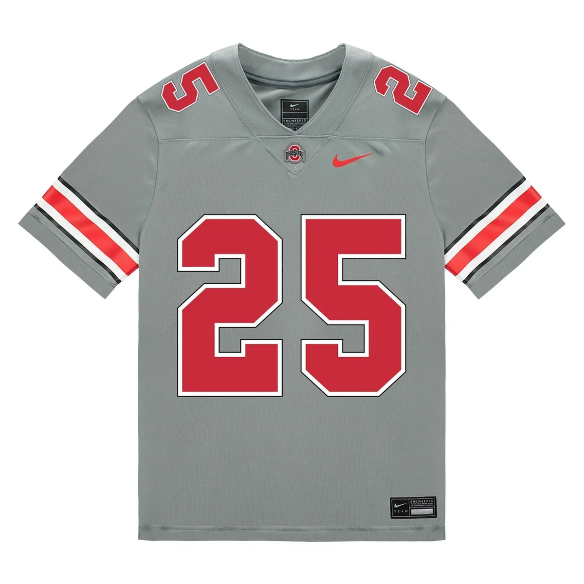 Bo Jackson Ohio State Buckeyes Jersey – Grey