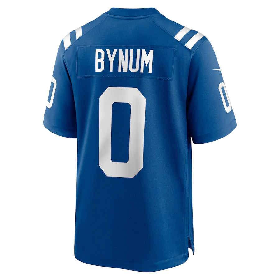 IN.Colts #0 Camryn Bynum Player Royal Home Game Football Jerseys