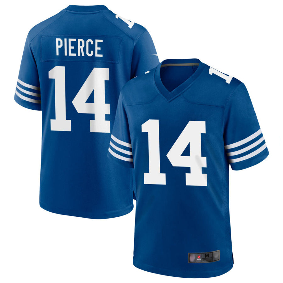 IN.Colts #14 Alec Pierce Player Royal Limited Game Football Jerseys