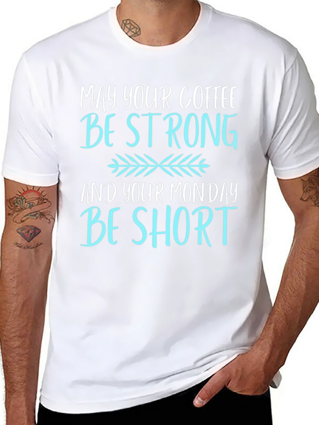 Coffee Lovers T-Shirt: May Your Coffee Be Strong