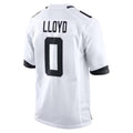 J.Jaguars #0 Devin Lloyd Player White Home Game Football Jerseys