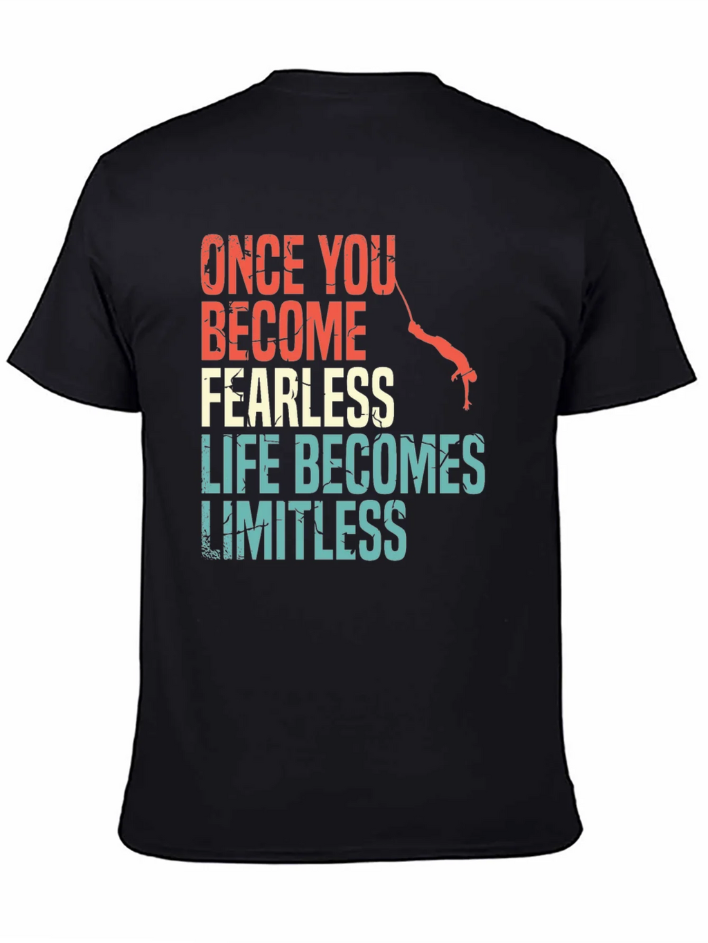 Fearless Limitless Motivational Graphic Tee