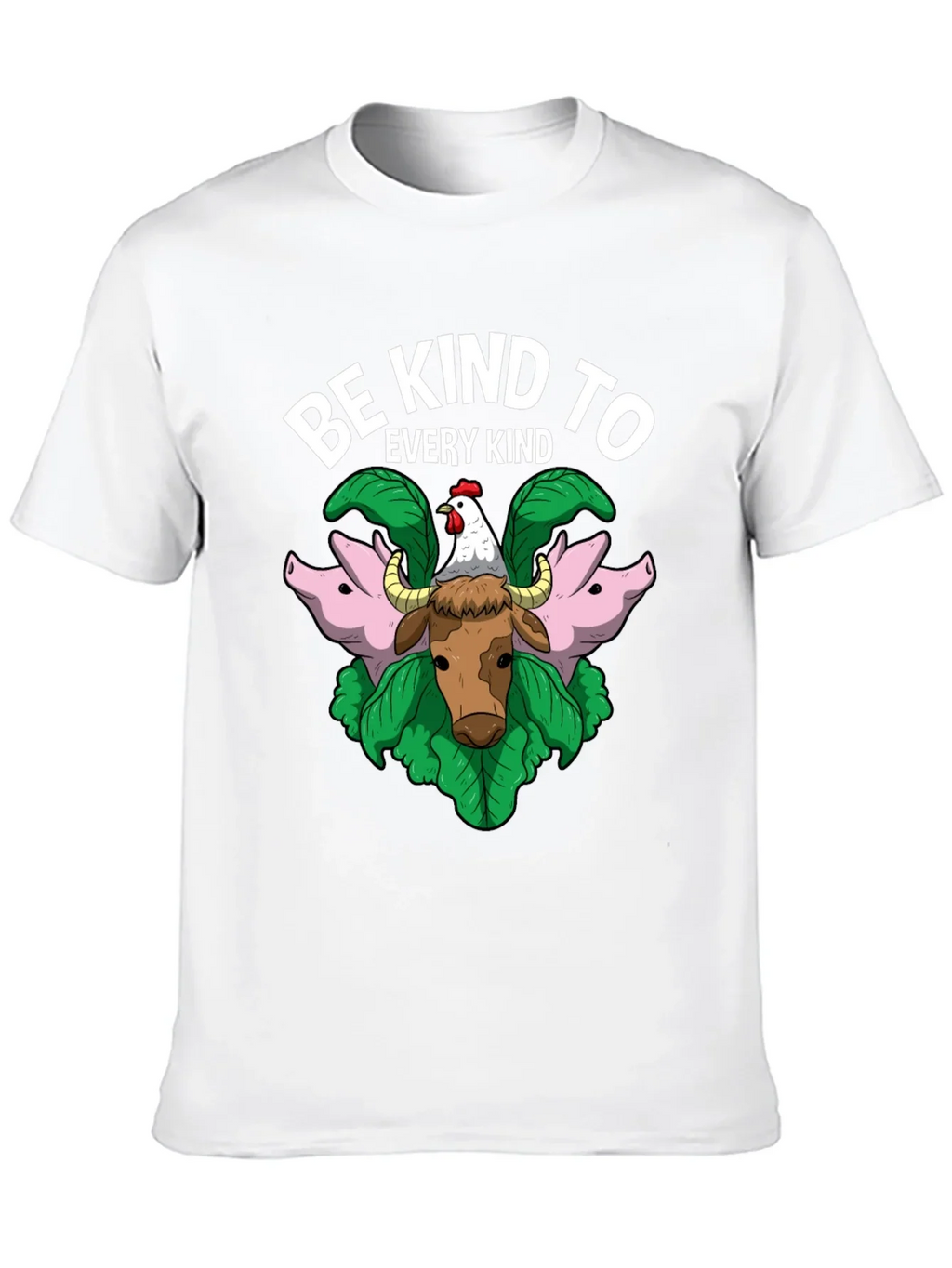 Be Kind to Every Kind Animal Graphic T-Shirt