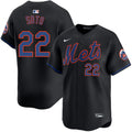 Juan Soto New York Mets Alternate Player Jersey - Black