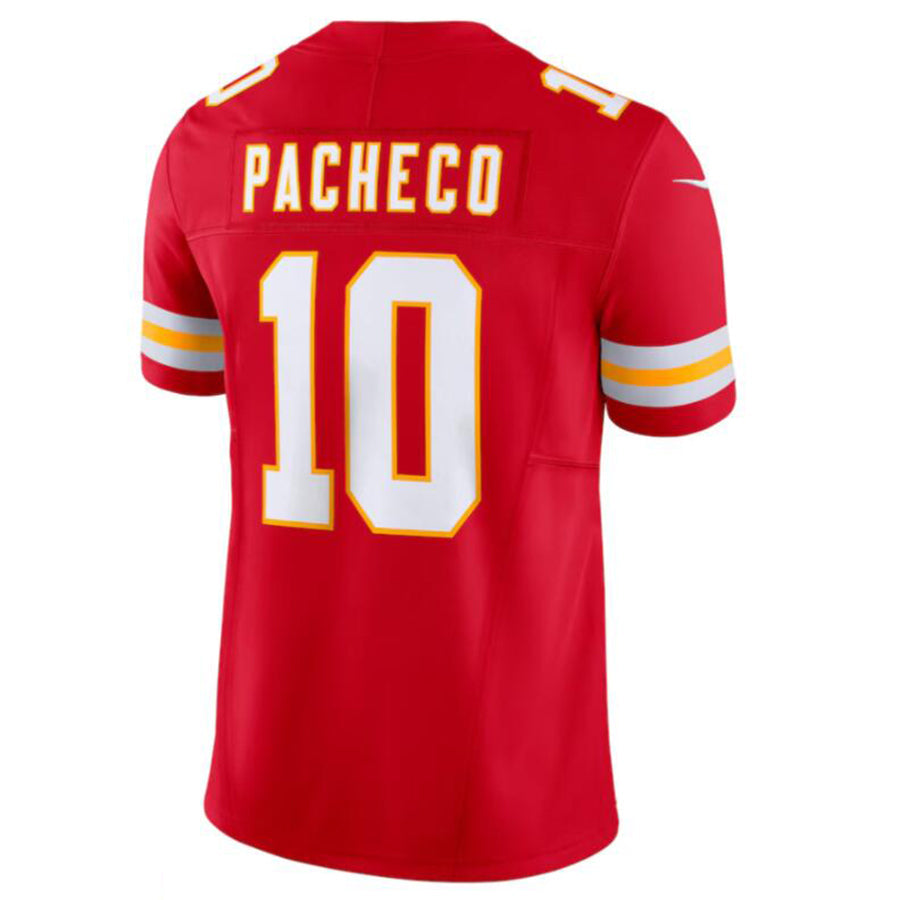 KC.Chiefs #10 Isiah Pacheco Player Red Vapor F.U.S.E. Limited Football Jerseys