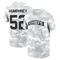 KC.Chiefs #52 Creed Humphrey Player Salute to Service Hoodies & T-Shirts Football Jerseys
