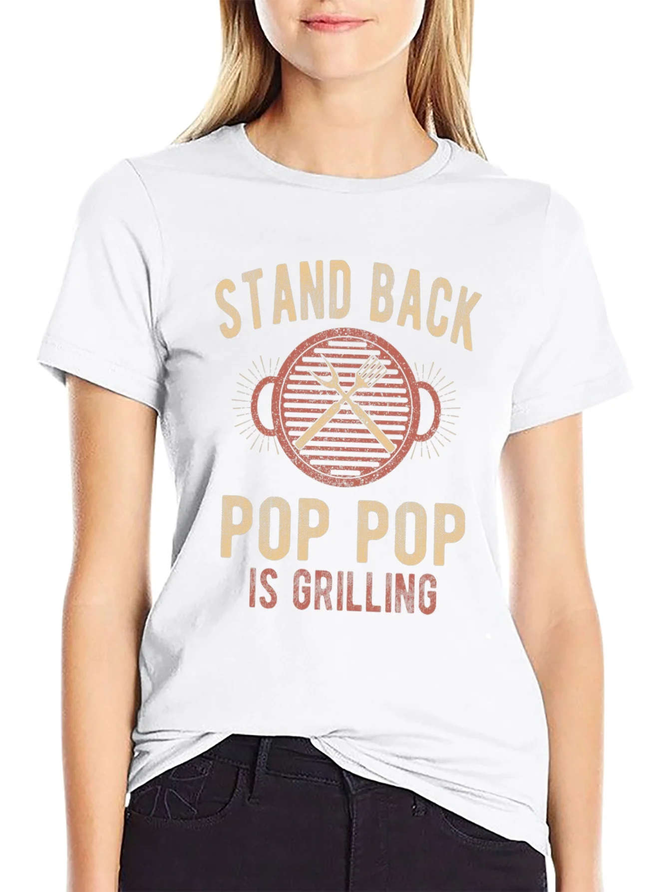 Pop Pop Is Grilling T-Shirt