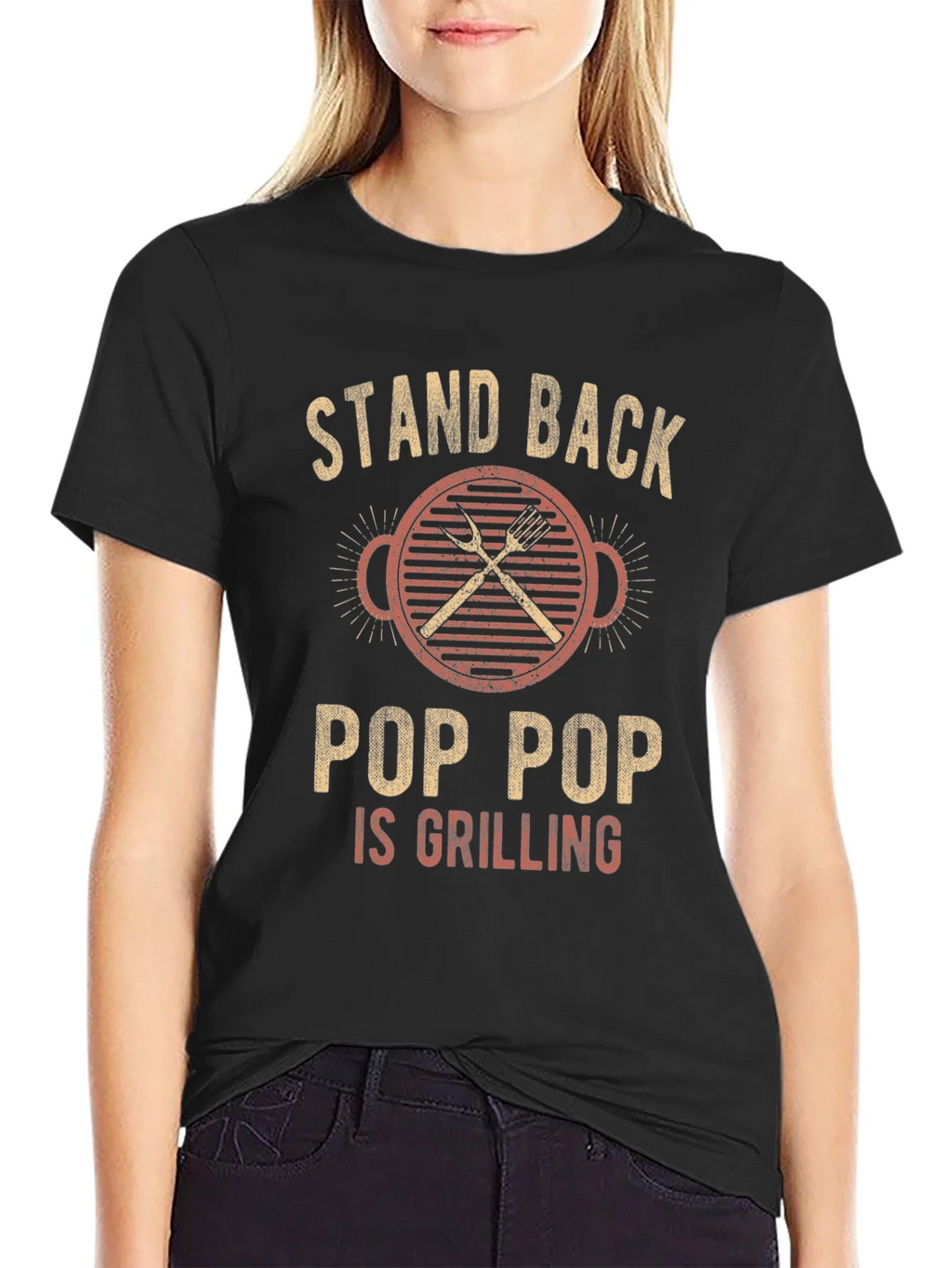 Pop Pop Is Grilling T-Shirt