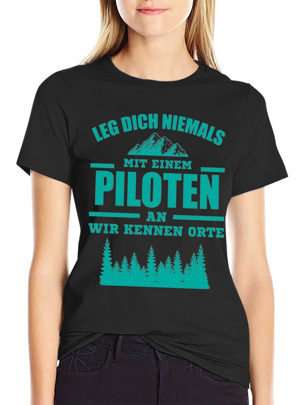 Pilot T-Shirt - Funny German Phrase