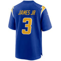 #3 Derwin James JR Player LA.Chargers Royal Game Football Jerseys