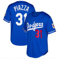 LA.Dodgers #31 Mike Piazza Player  Cooperstown Collection Mesh Batting Practice Jersey - Royal Baseball Jerseys